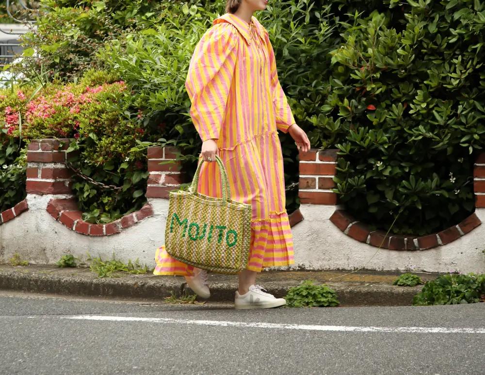 ザ・ジャクソンズ THE JACKSONS Mojito_Stripe_S （Lime/Natural/Yellow/Green） Lime/Natural/Yellow/Green
