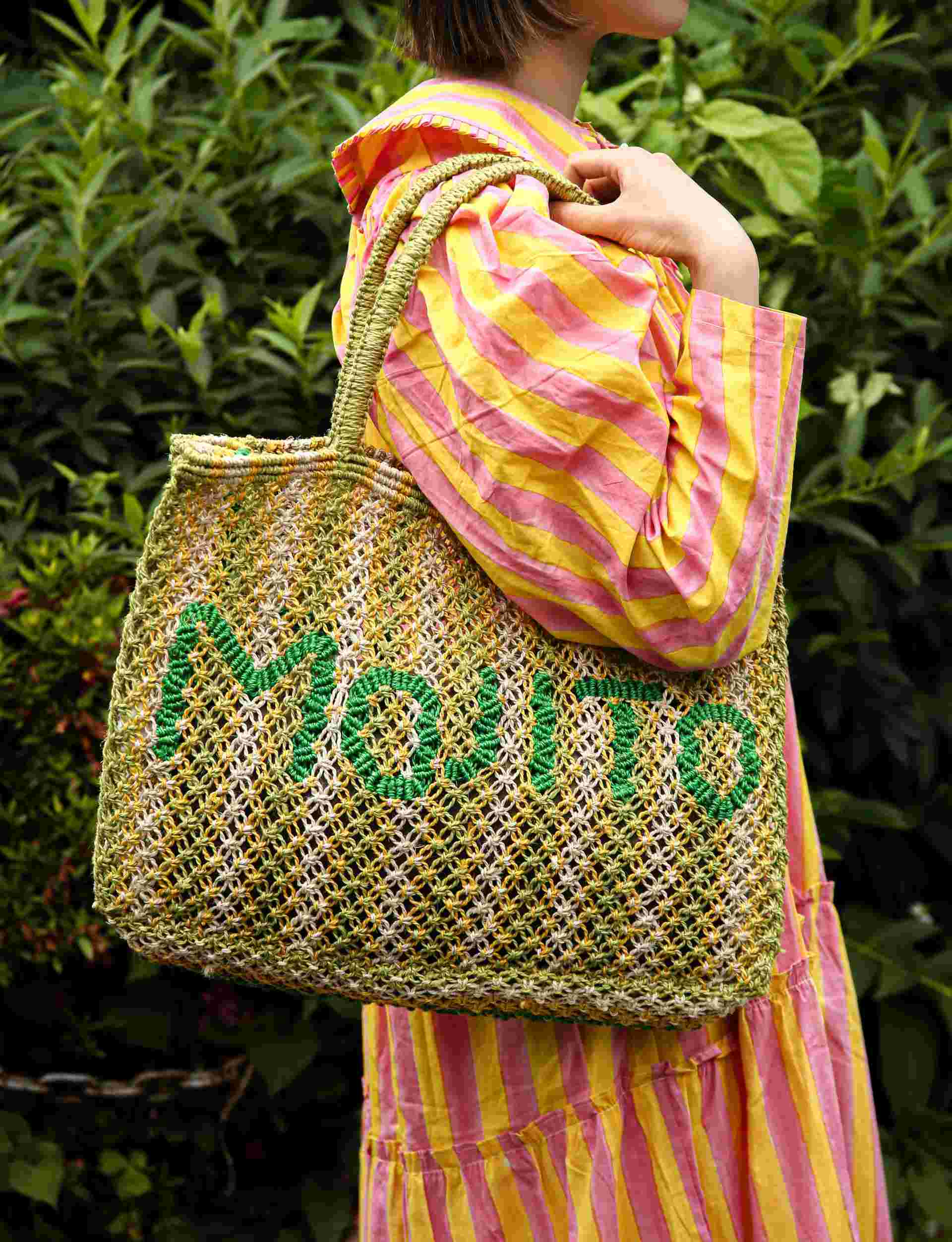 ザ・ジャクソンズ THE JACKSONS Mojito_Stripe_S （Lime/Natural/Yellow/Green） Lime/Natural/Yellow/Green