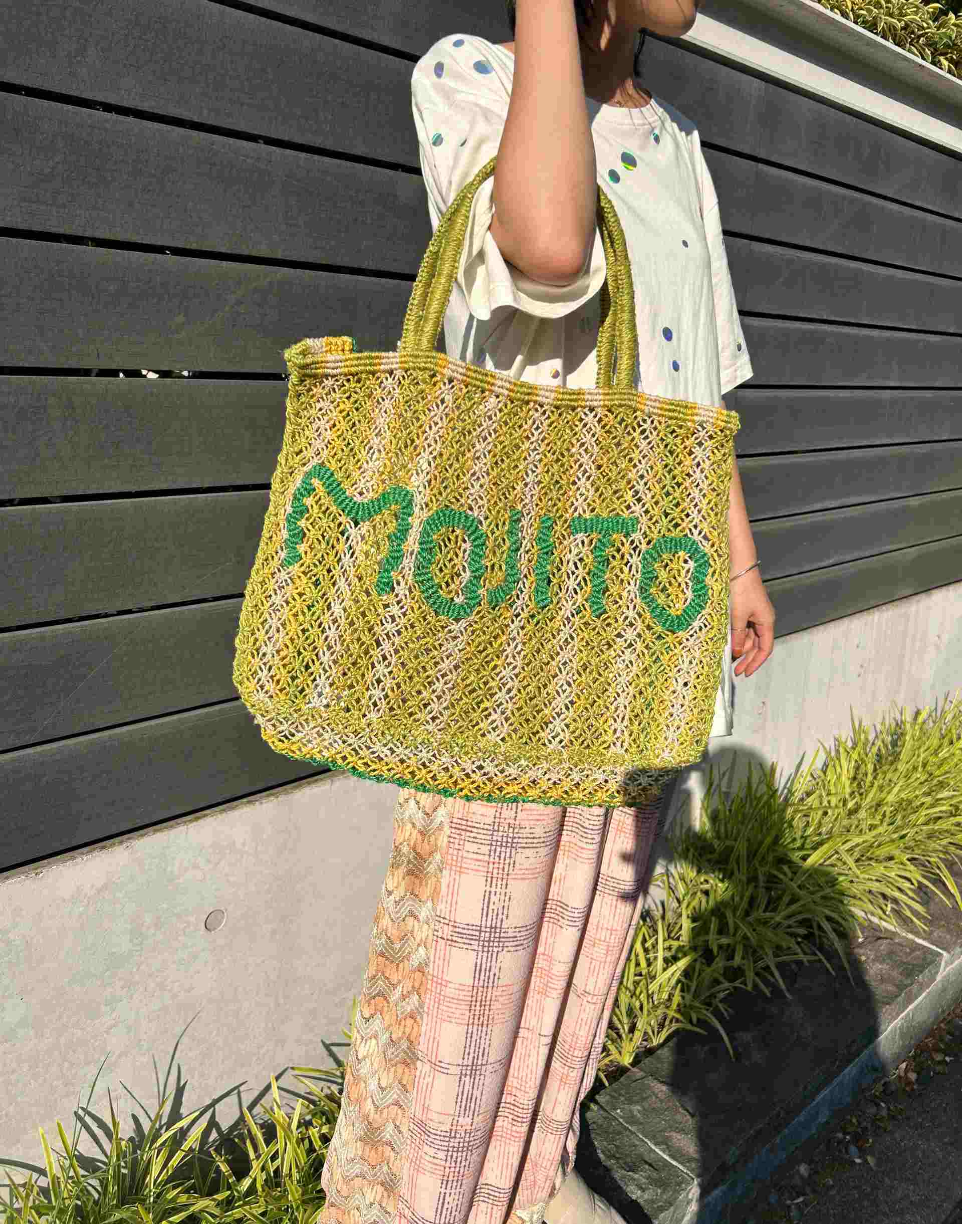 ザ・ジャクソンズ THE JACKSONS Mojito_Stripe_S （Lime/Natural/Yellow/Green） Lime/Natural/Yellow/Green