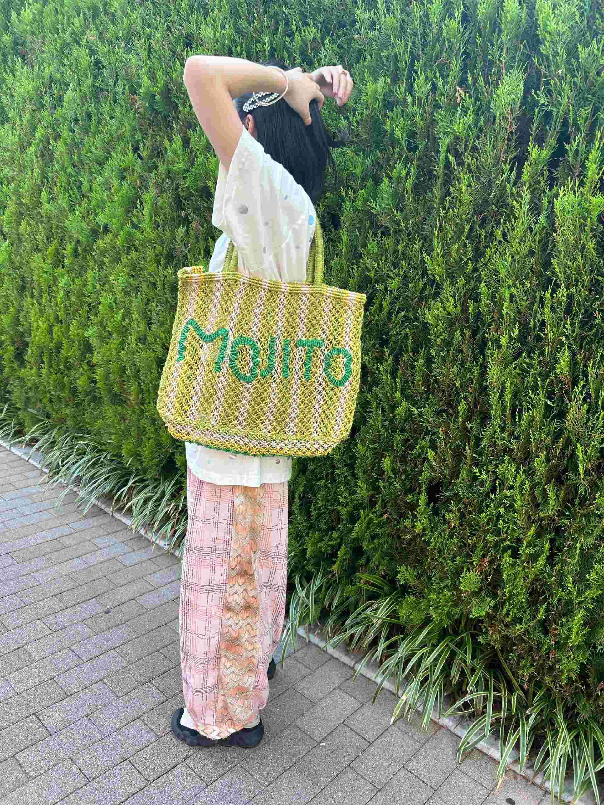 ザ・ジャクソンズ THE JACKSONS Mojito_Stripe_S （Lime/Natural/Yellow/Green） Lime/Natural/Yellow/Green