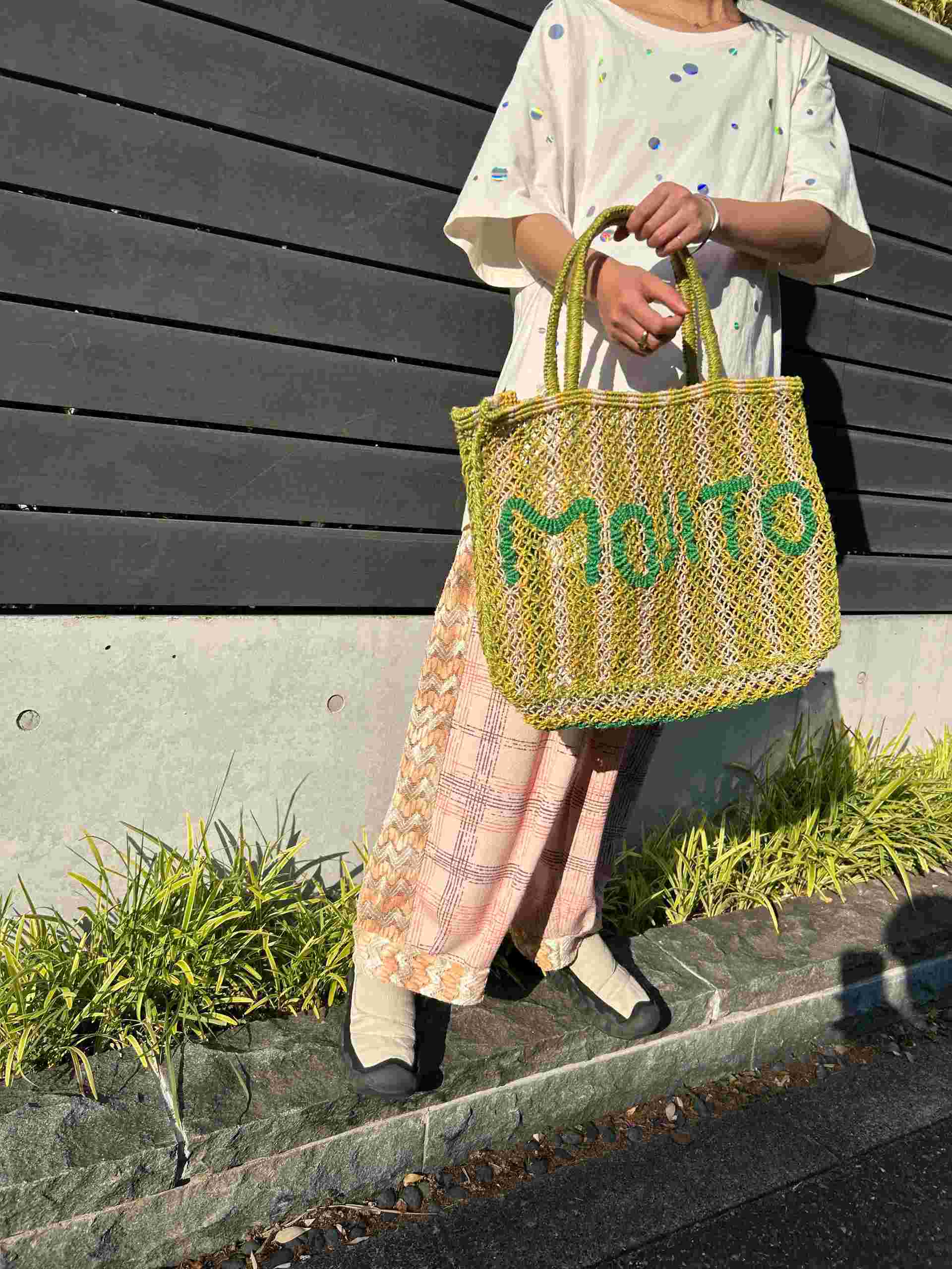 ザ・ジャクソンズ THE JACKSONS Mojito_Stripe_S （Lime/Natural/Yellow/Green） Lime/Natural/Yellow/Green