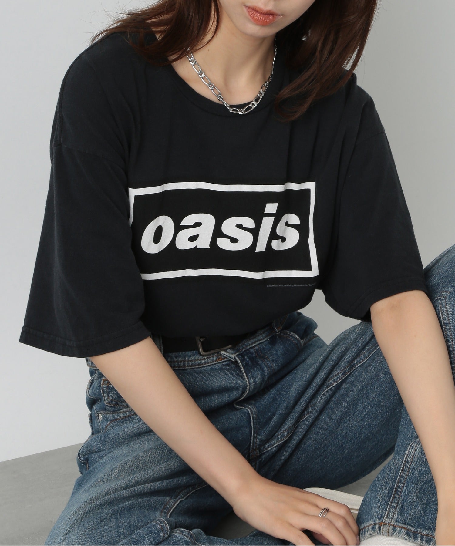 スリフティールック THRIFTY LOOK NIRVANA / RED HOT CHILI PEPPERS / The Beatles / oasis vintage Tee ロックバンドTEE S/S 半袖Tシャツ （ブラック系その他3） ブラック系その他3