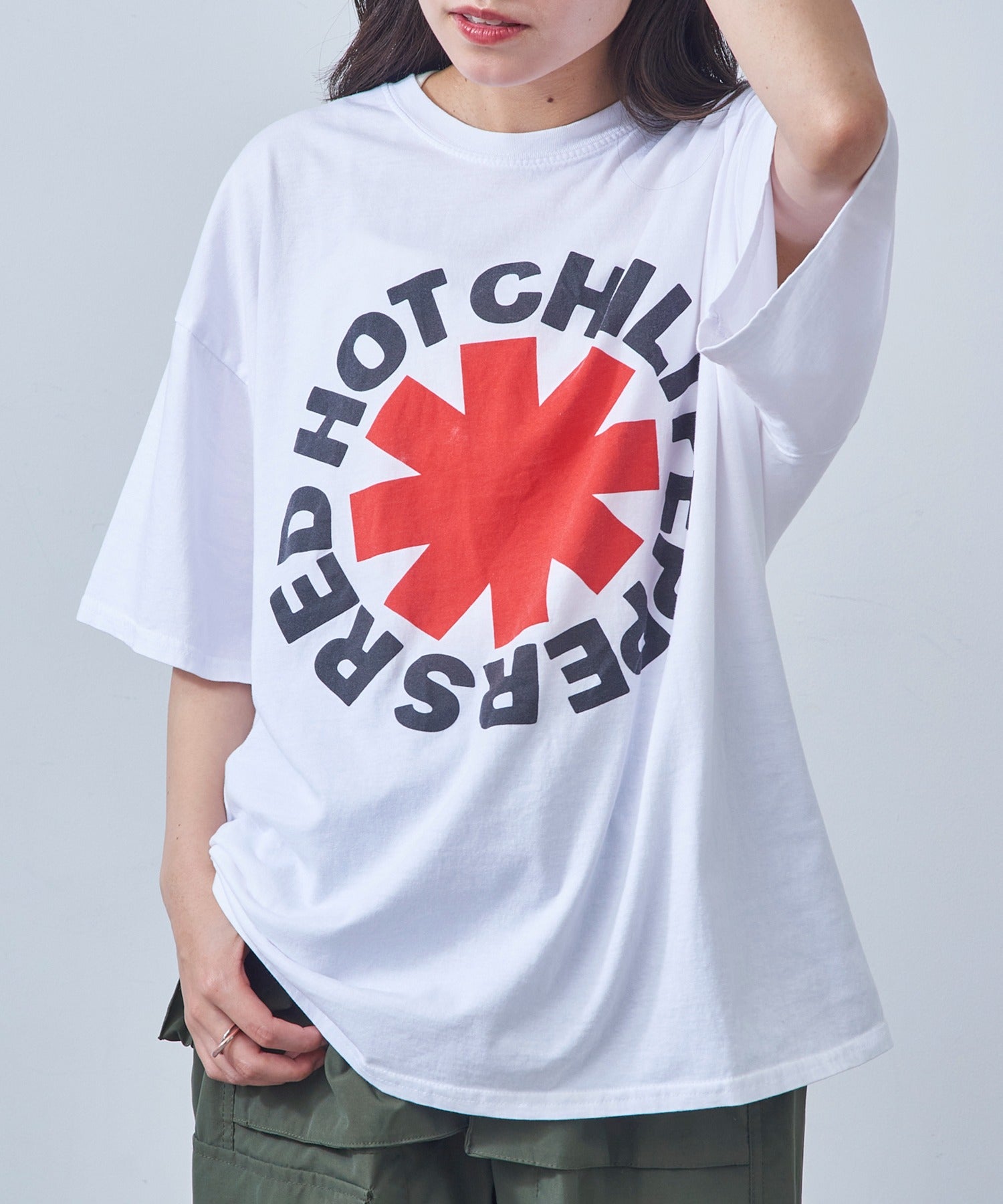スリフティールック THRIFTY LOOK NIRVANA / RED HOT CHILI PEPPERS / The Beatles / oasis vintage Tee ロックバンドTEE S/S 半袖Tシャツ （ホワイト系その他6） ホワイト系その他6