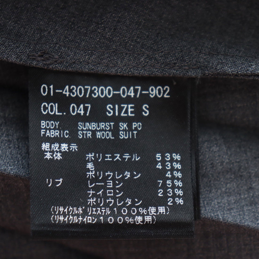 Theory STR WOOL SUIT SUNBURST SK