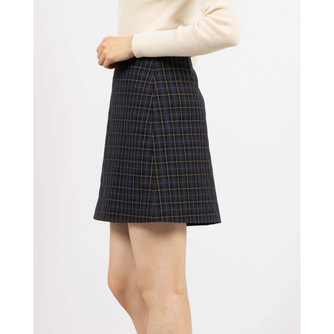 セオリー Theory GALWAY CHECK/ A LINE MINI