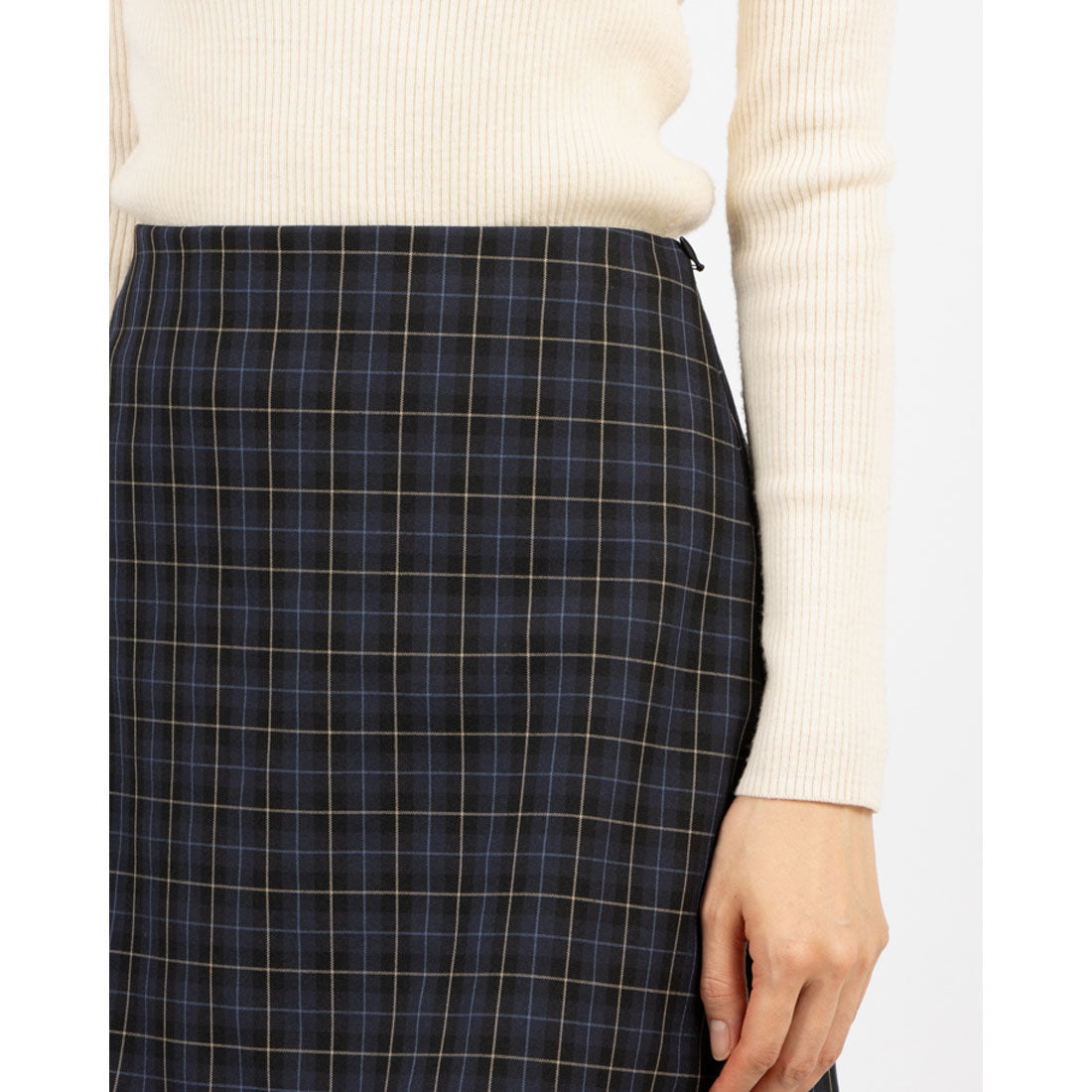 セオリー Theory GALWAY CHECK/ A LINE MINI