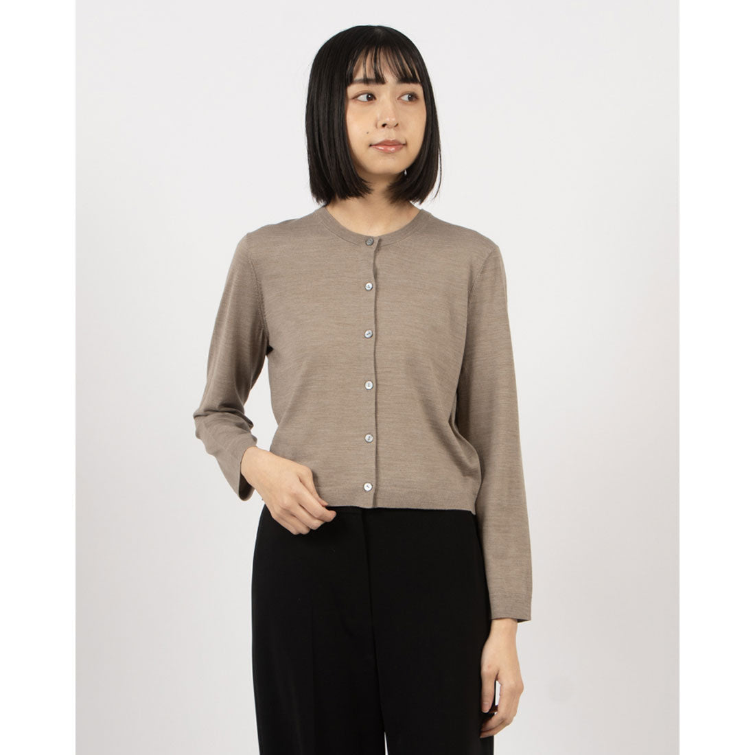 Theory REGAL WOOL CROP CARDI S