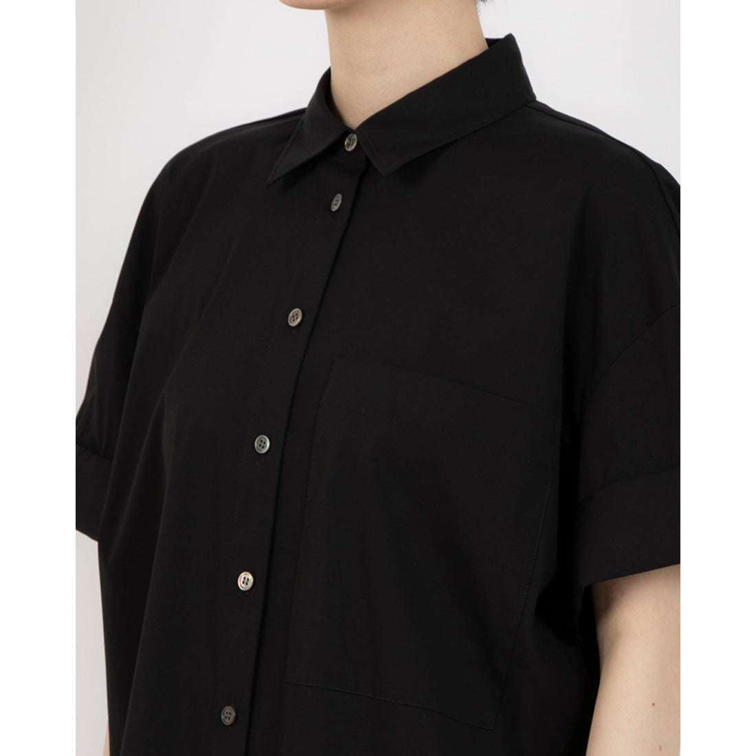 Theory COTTON SHIRTING SS CUFF P