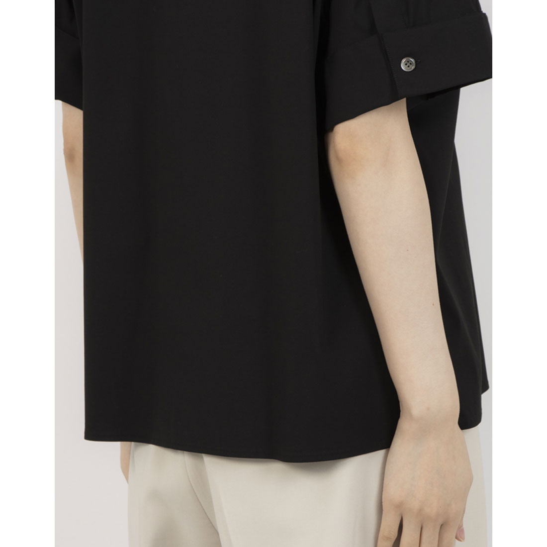 Theory COTTON SHIRTING SS CUFF P