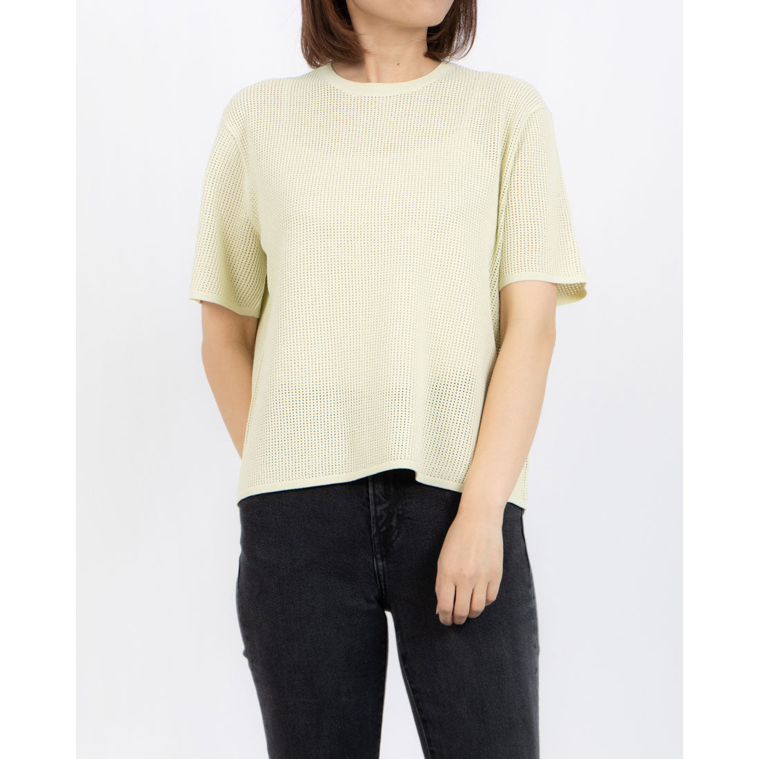 セオリー Theory WOOSTER CREPE KNIT POINTE （グリーン） グリーン