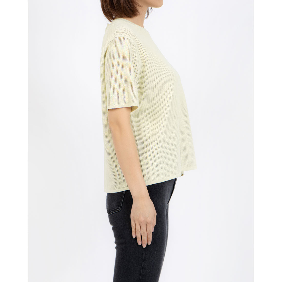 セオリー Theory WOOSTER CREPE KNIT POINTE （グリーン） グリーン