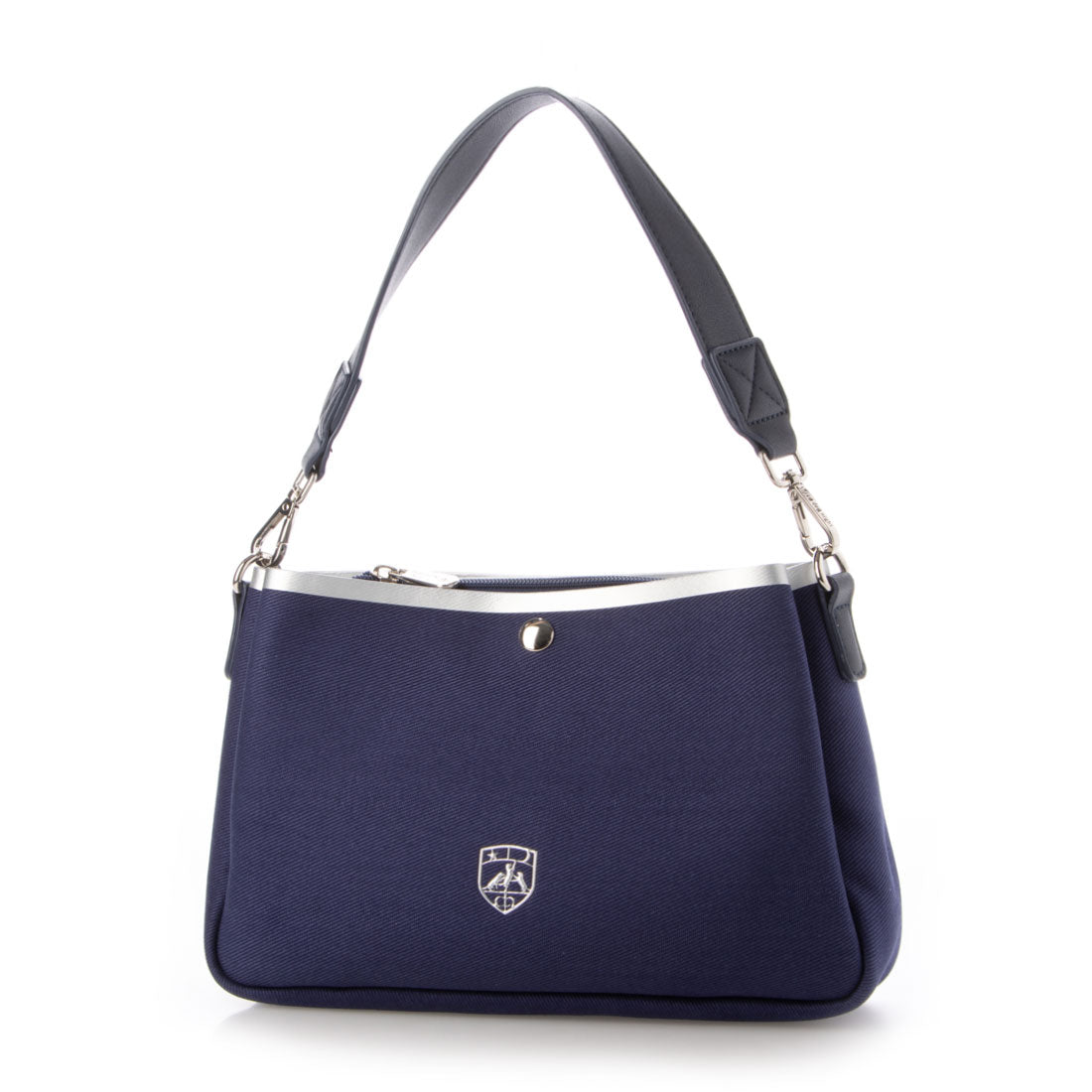 スリードッグナイトスコットランド THREE DOG NIGHT SCOTLAND STUART shoulder Bag,NAVY/SILVER