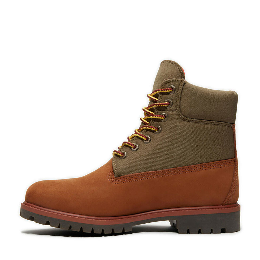 ティンバーランド Timberland Timberland 6-Inch Waterproof Boot（ティンバーランド ヘリテージ 6インチ ウォータープルーフ ブーツ） （ミディアムブラウン/グリーン） ミディアムブラウン/グリーン