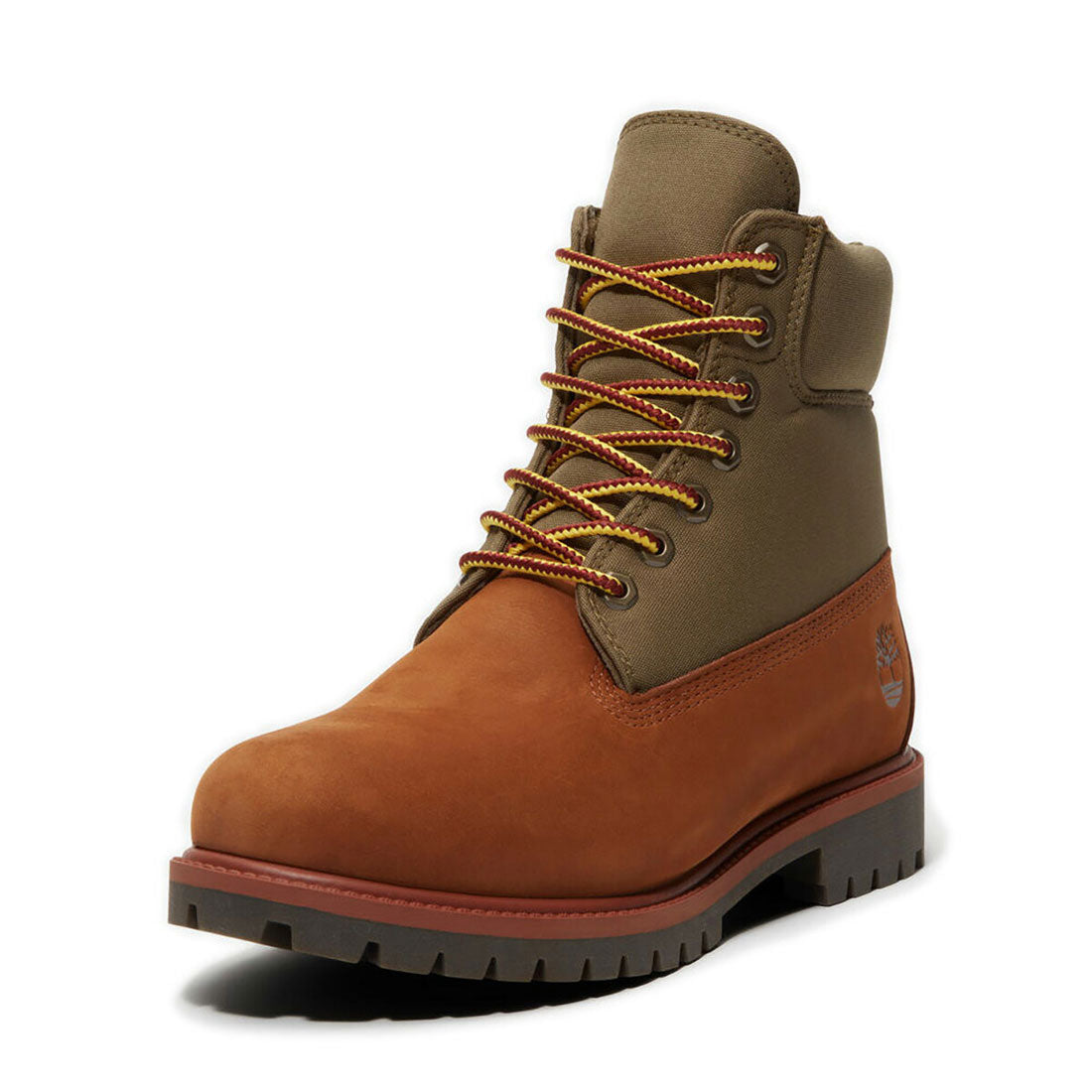 ティンバーランド Timberland Timberland 6-Inch Waterproof Boot（ティンバーランド ヘリテージ 6インチ ウォータープルーフ ブーツ） （ミディアムブラウン/グリーン） ミディアムブラウン/グリーン