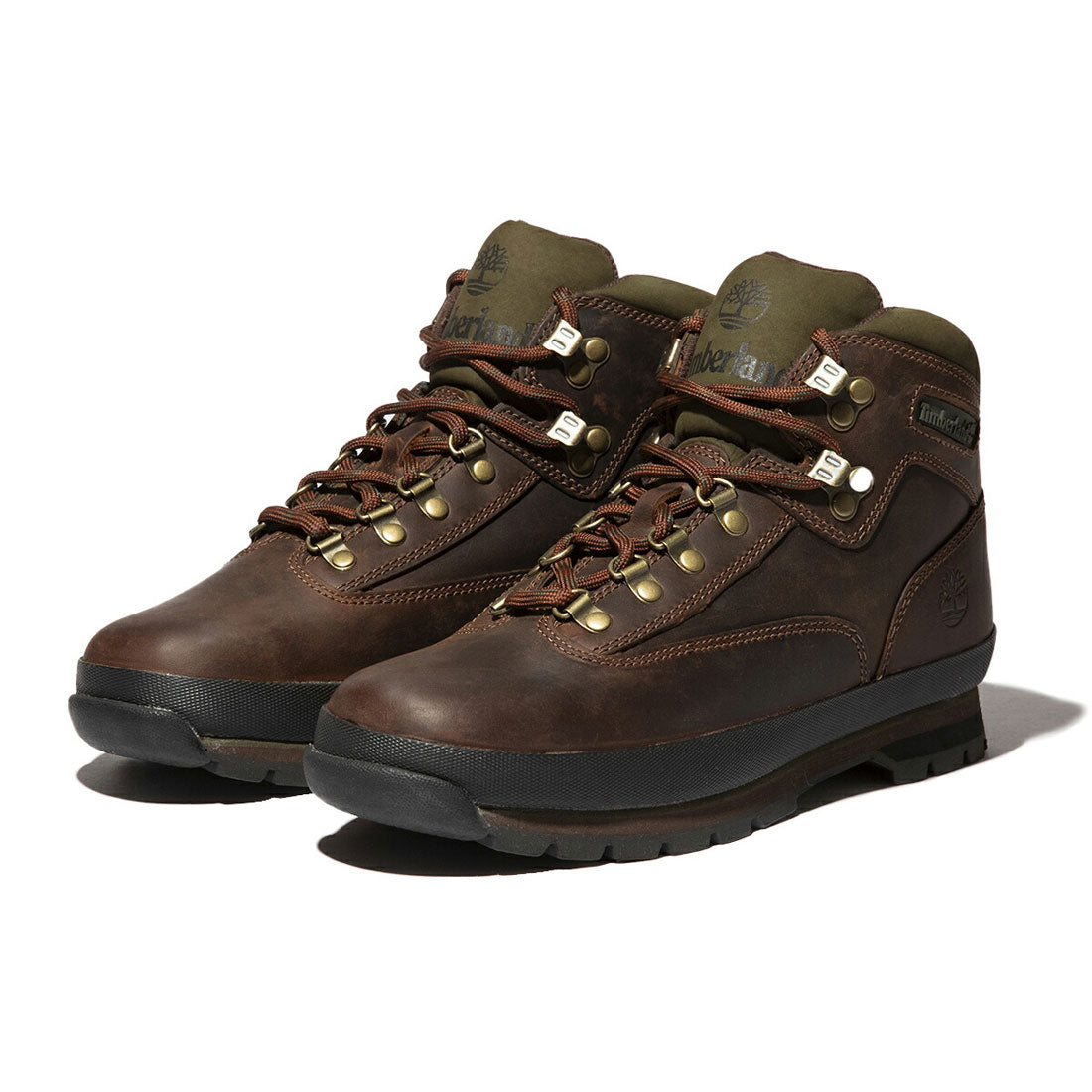 ティンバーランド Timberland Timberland Euro Hiker Leather (ティンバーランド ユーロ ハイカー レザー) （Md Brown Full Grain） Md Brown Full Grain