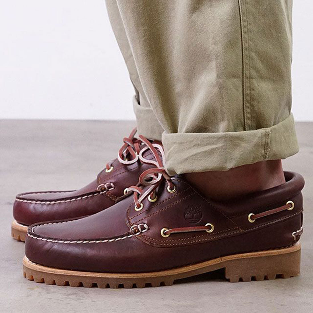 Timberland Authentics 3 Eye Classic Burgundy-Full-Grain [50009]