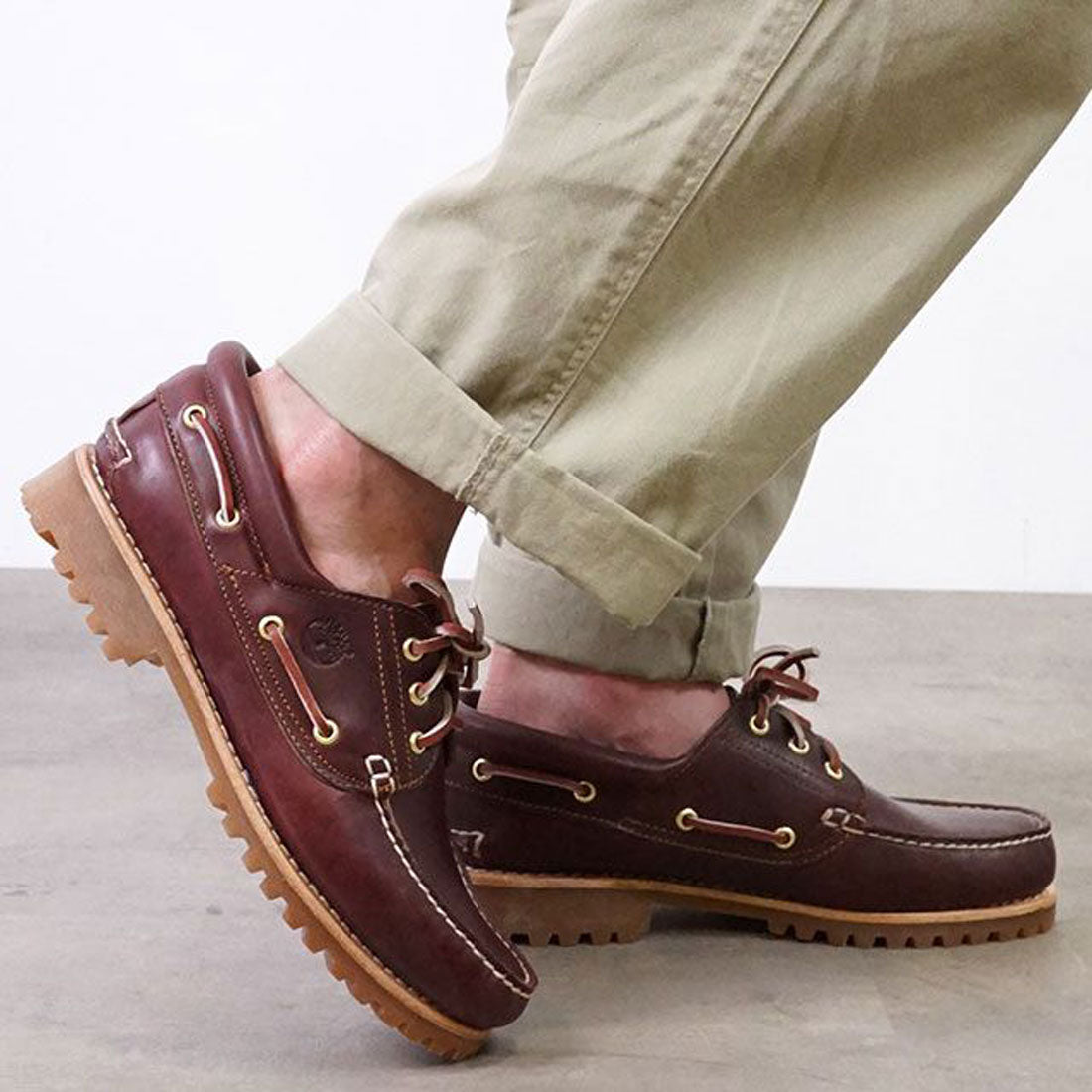 Timberland Authentics 3 Eye Classic Burgundy-Full-Grain [50009]