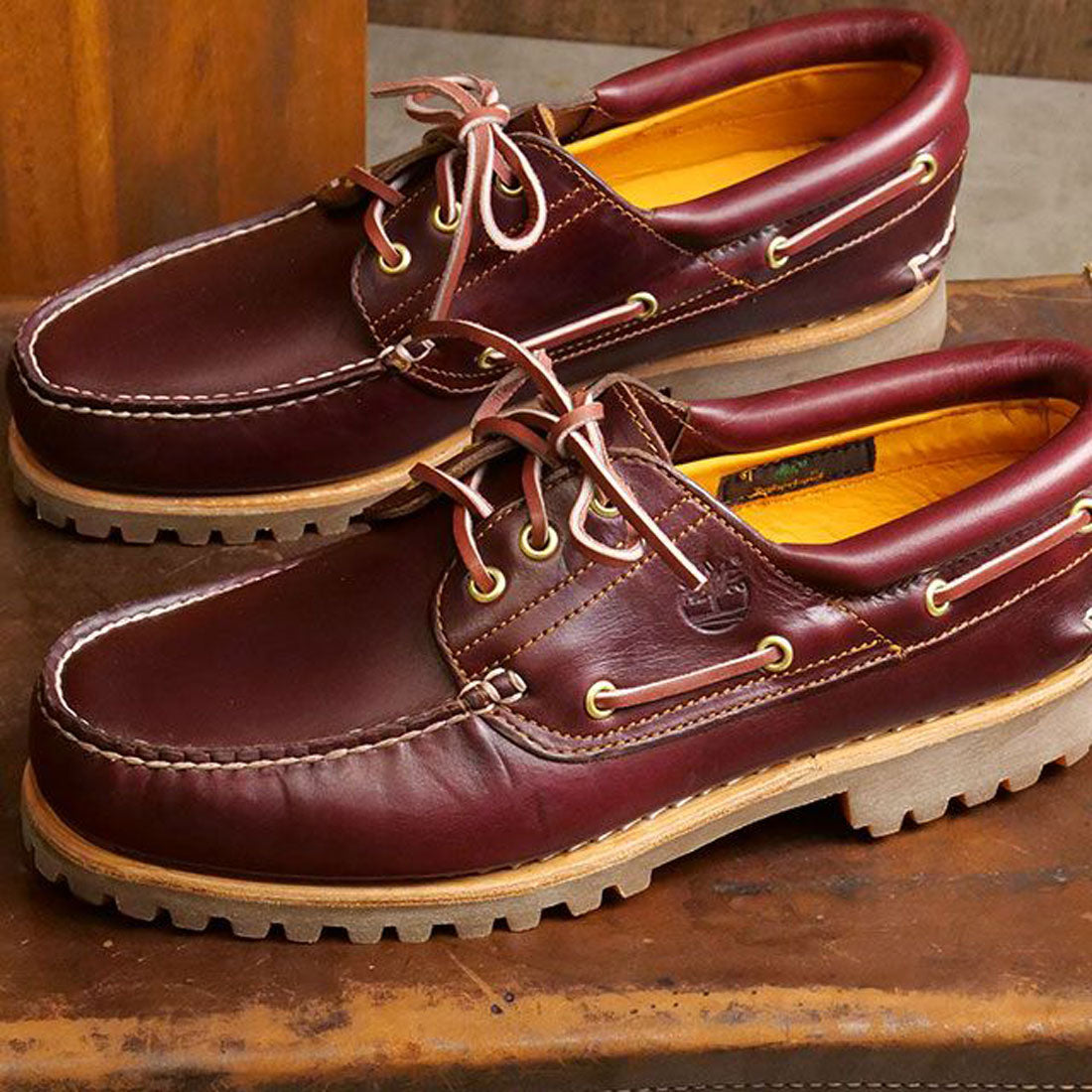 Timberland Authentics 3 Eye Classic Burgundy-Full-Grain [50009]