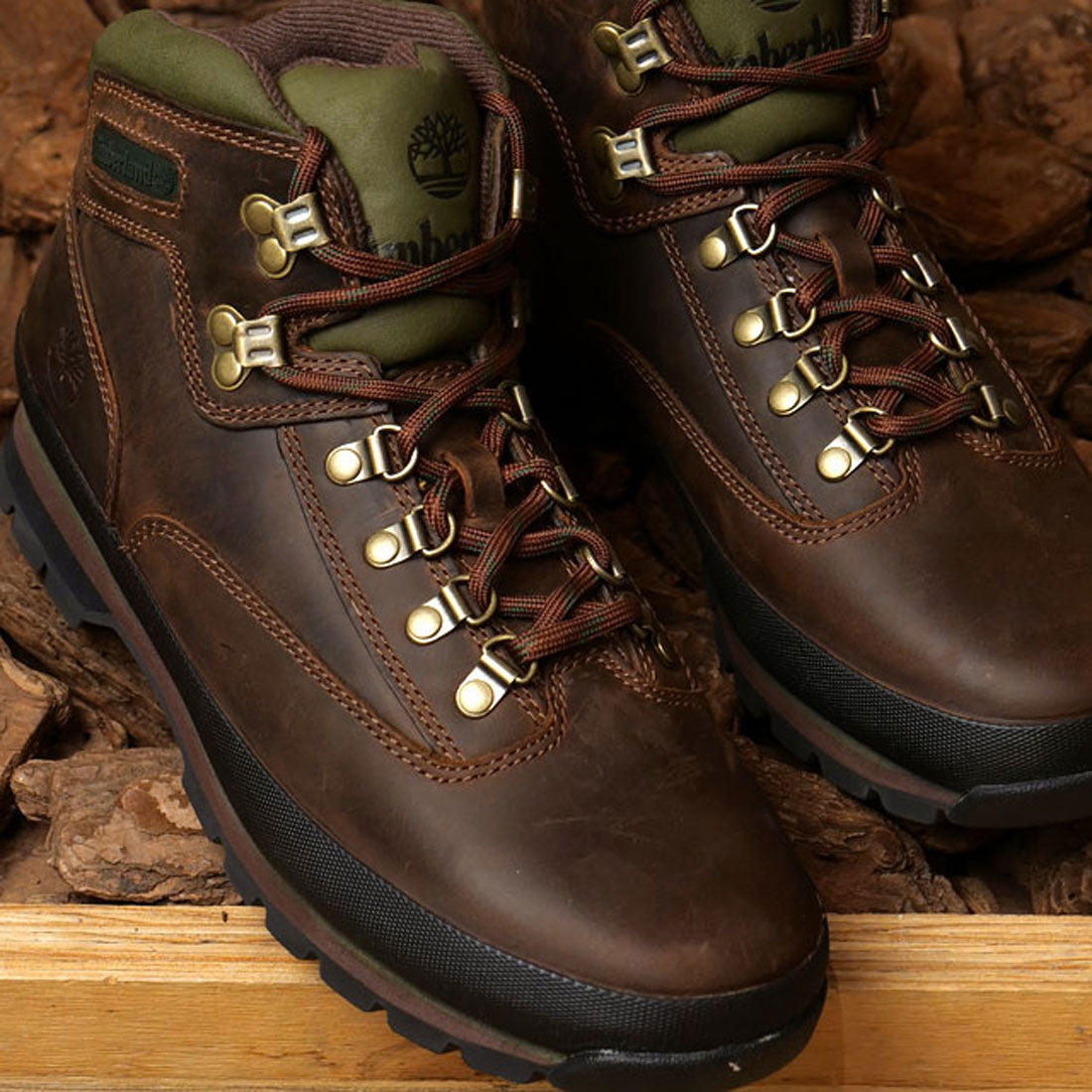 ティンバーランド Timberland Euro Hiker Leather ブラウン [95100]