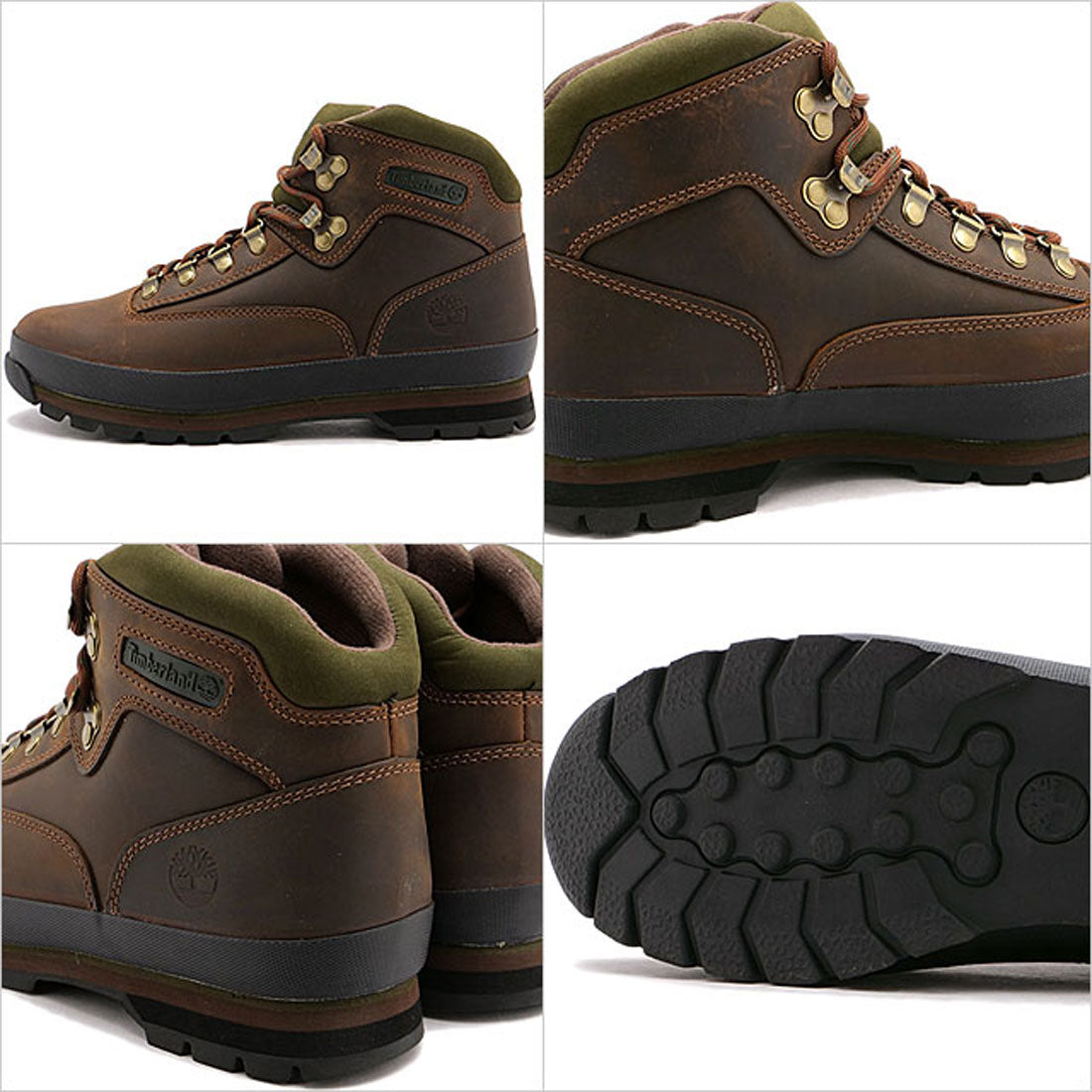 ティンバーランド Timberland Euro Hiker Leather ブラウン [95100]