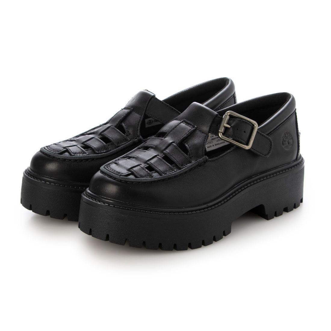 ティンバーランド Timberland レディース ローファー 厚底 ストラップ STONE STREET BUCKLE