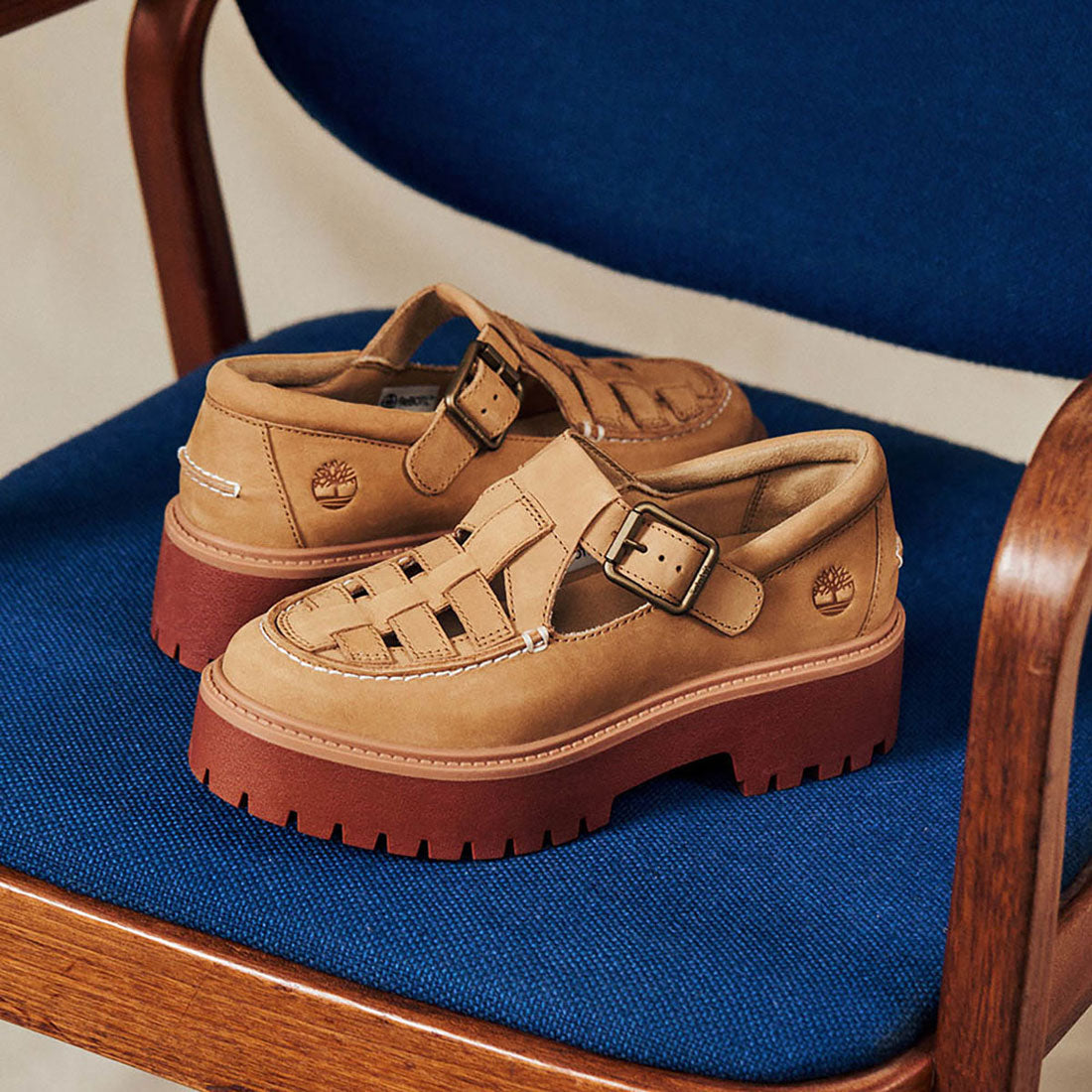 ティンバーランド Timberland Timberland STONE STREET BUCKLE（ティンバーランド ストーン ストリート バックル） （ミディアムベージュ） ミディアムベージュ