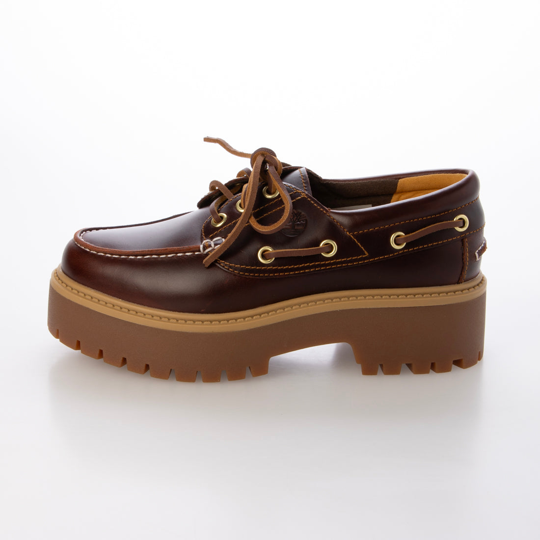 ティンバーランド Timberland STONE STREET BOAT SHOE（ストーンストリート ボートシューズ） （ルートビア） ルートビア