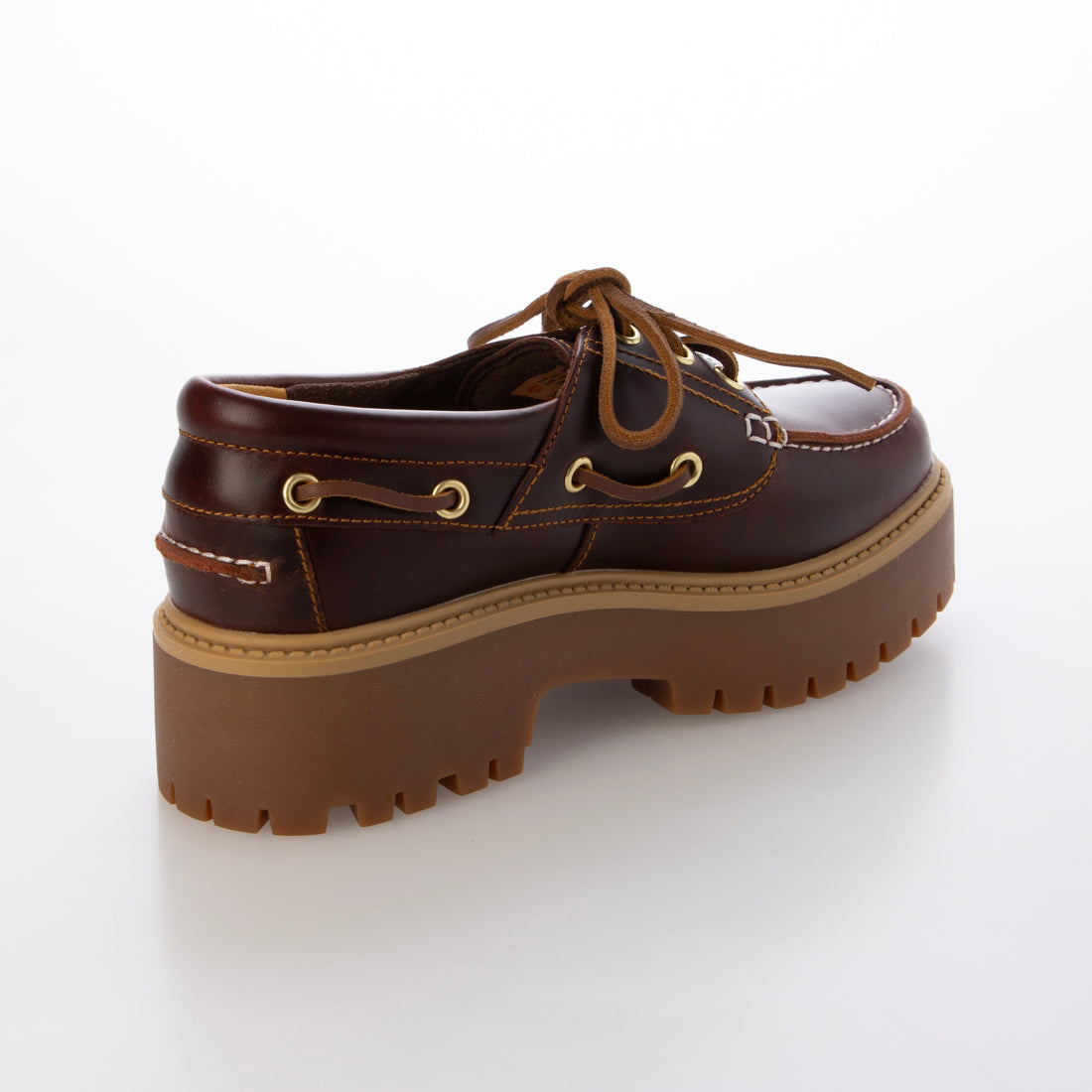 ティンバーランド Timberland STONE STREET BOAT SHOE（ストーンストリート ボートシューズ） （ルートビア） ルートビア