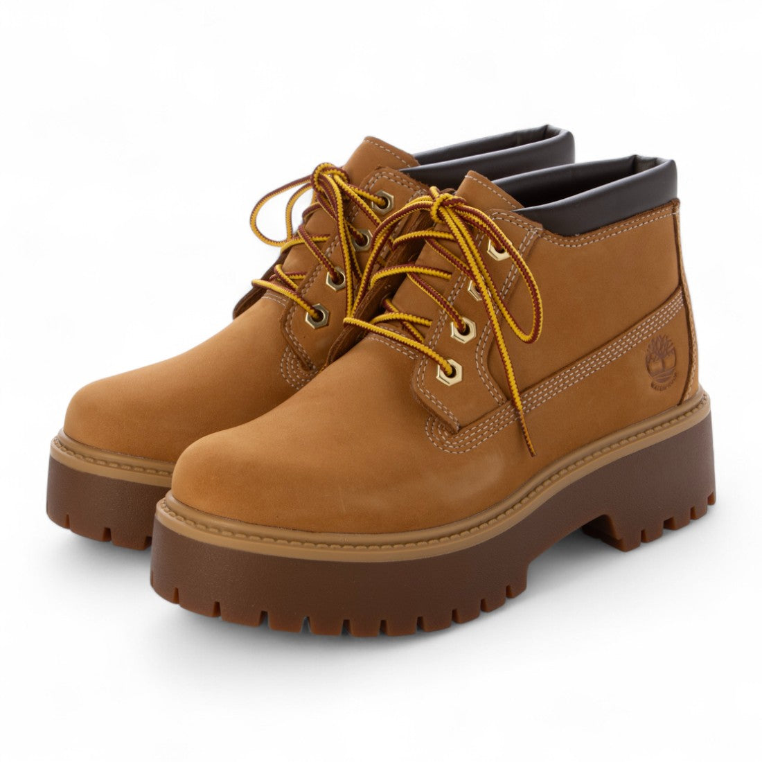 ティンバーランド Timberland レディース ストーン ストリート ネリー プレミアム ウォータープルーフ プラットフォーム チャッカ 防水 厚底 A5RF9-231 （ホワイト） ホワイト