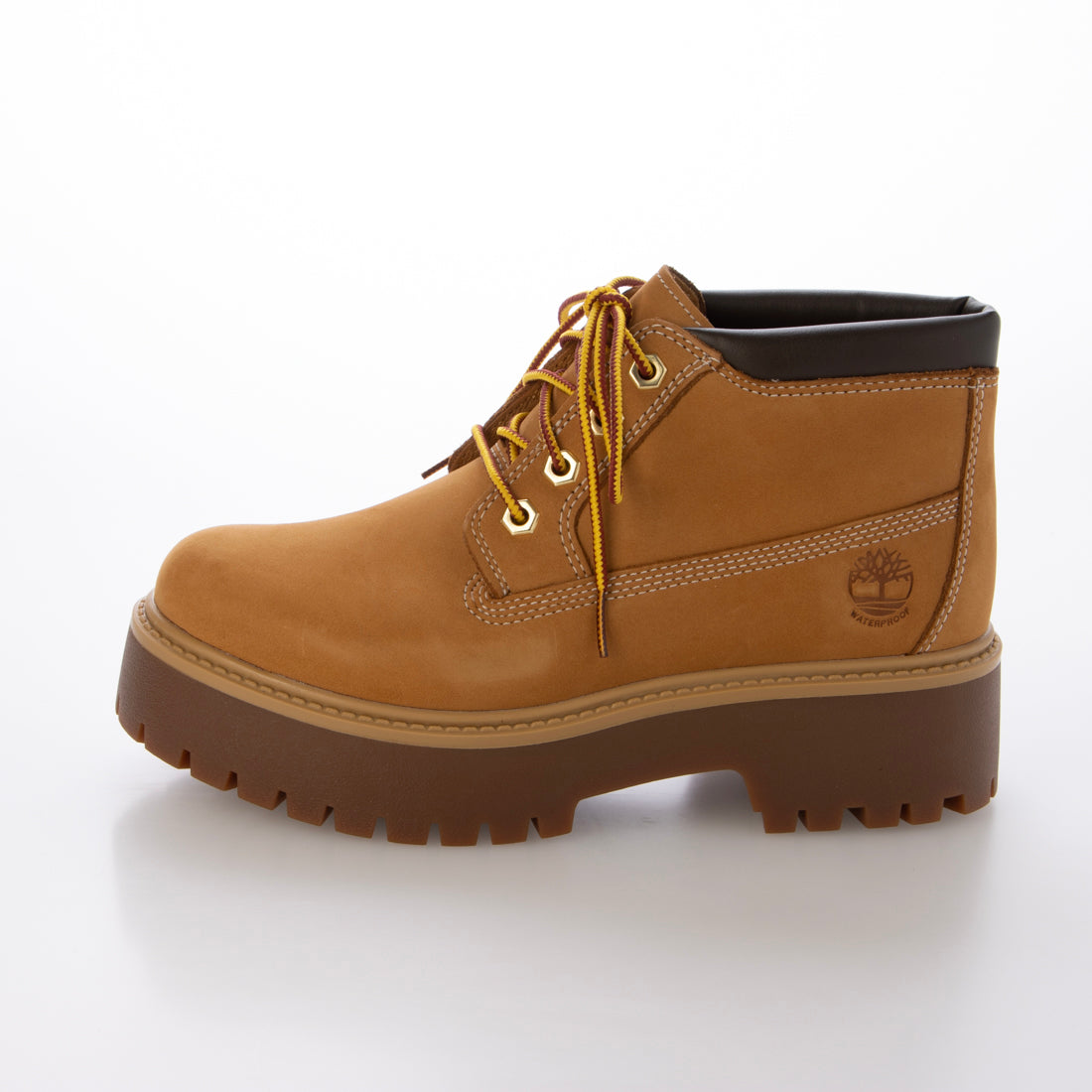 ティンバーランド Timberland レディース ストーン ストリート ネリー プレミアム ウォータープルーフ プラットフォーム チャッカ 防水 厚底 A5RF9-231 （ホワイト） ホワイト