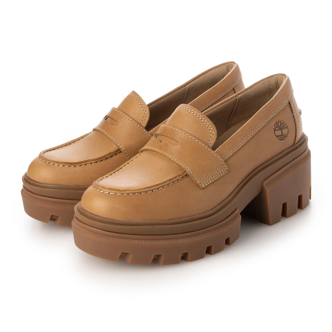 ティンバーランド Timberland レディース シューズ ローファー 厚底ENGLISH LOAFER SHOE,イエロー