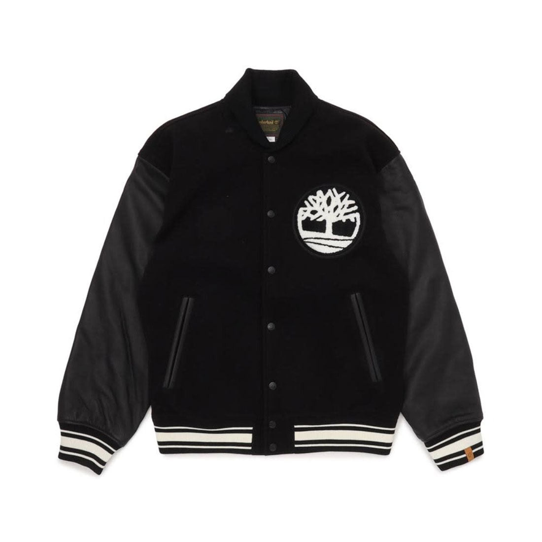 ティンバーランド Timberland [トウキョウ デザイン コレクティブ] バーシティ ジャケット（[TOKYO DESIGN COLLECTIVE] Varsity Jacket） （ブラック） ブラック