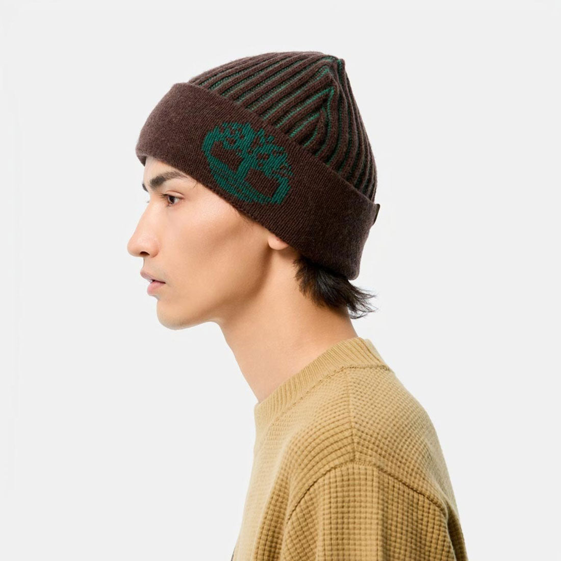 ティンバーランド Timberland [トウキョウ デザイン コレクティブ] ジャカード パターン ニット キャップ（[TOKYO DESIGN COLLECTIVE] Jacquard Pattern Knit Cap） （After Dark） After Dark