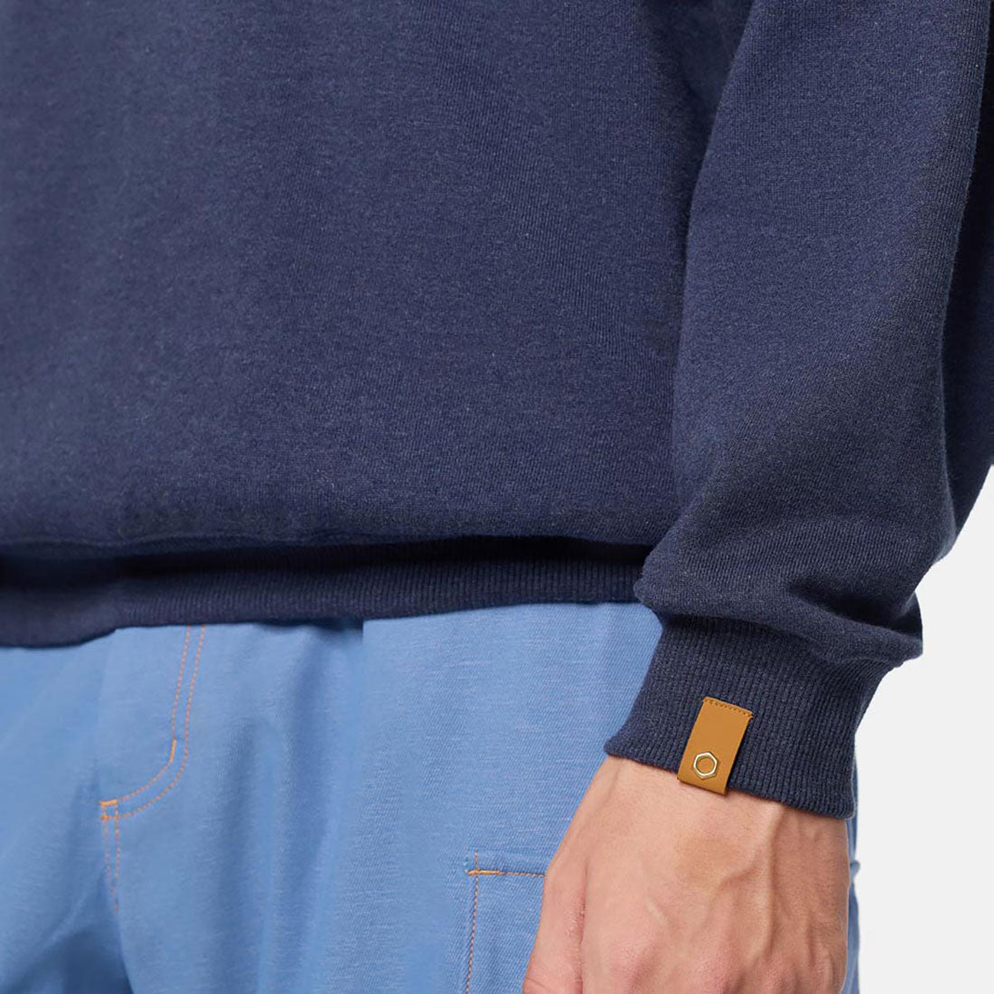 ティンバーランド Timberland Timberland TOKYO DESIGN COLLECTIVE Half Zip Sweat（ティンバーランド TDC ハーフジップ スウェットシャツ） （Patriot Blue Heather） Patriot Blue Heather