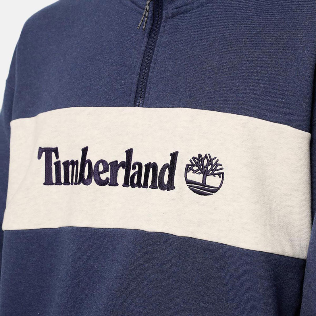 ティンバーランド Timberland Timberland TOKYO DESIGN COLLECTIVE Half Zip Sweat（ティンバーランド TDC ハーフジップ スウェットシャツ） （Patriot Blue Heather） Patriot Blue Heather