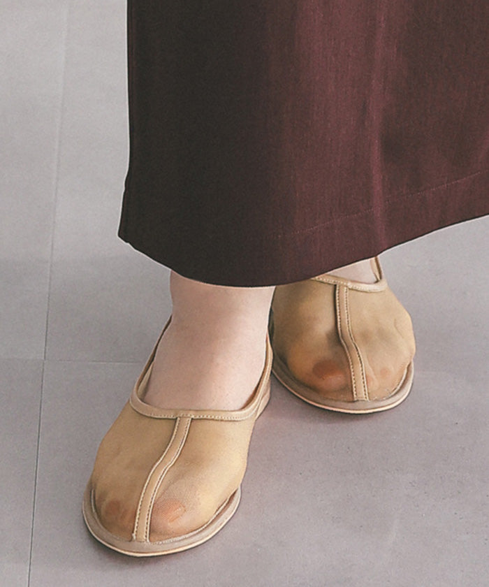 ティティベイト titivate パイピングメッシュパンプス （ブラウン） ブラウン