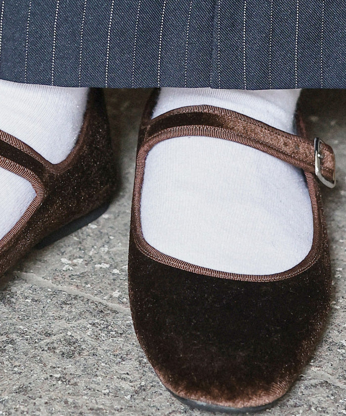 ティティベイト titivate スクエアトゥバレエシューズ （ブラック2） ブラック2