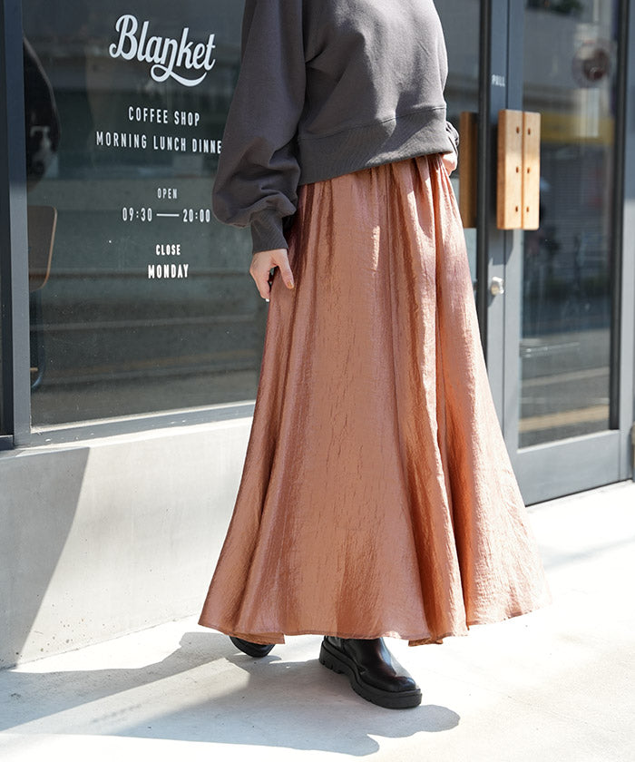 ティティベイト titivate シャイニーフレアスカート