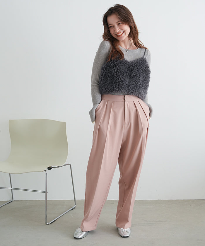 ティティベイト titivate フェイクシープファービスチェ （チャコール） チャコール