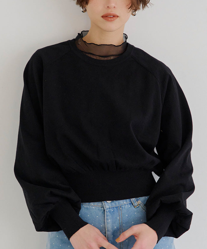 ティティベイト titivate ベーシックコンパクトニット （アイボリー） アイボリー