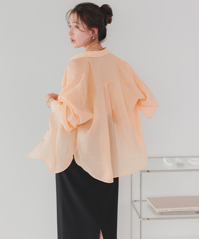 Titivate Basic Sheer Shirt