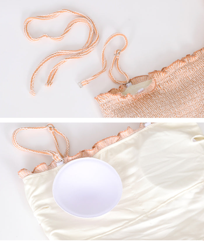 ティティベイト titivate シャーリングフリルビキニ/水着 【返品不可商品】 （ミントグリーン） ミントグリーン