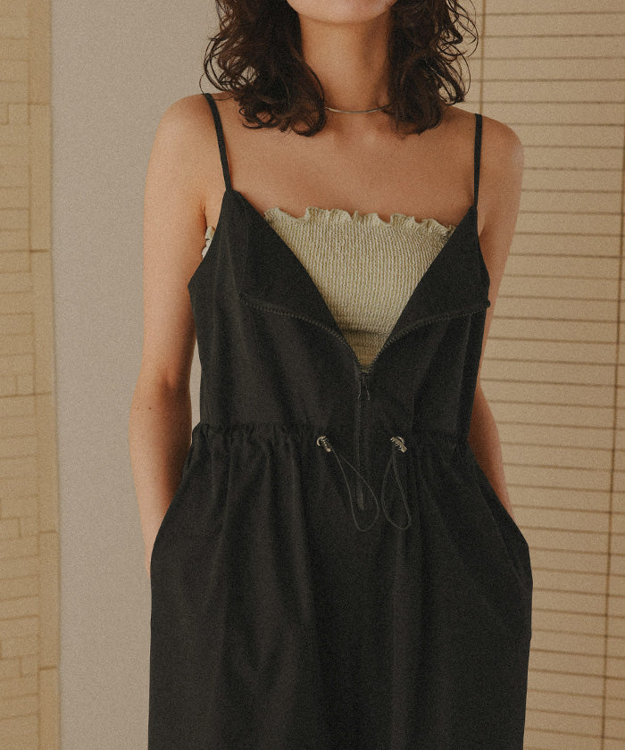 ティティベイト titivate 撥水オールインワン/ラッシュガード （ライトベージュ） ライトベージュ