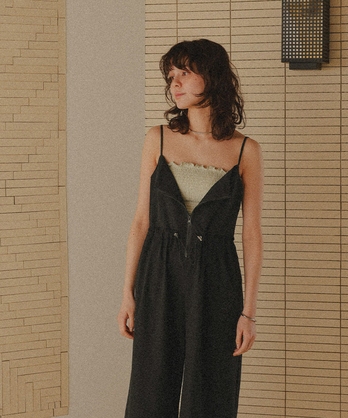 ティティベイト titivate 撥水オールインワン/ラッシュガード （ライトベージュ） ライトベージュ