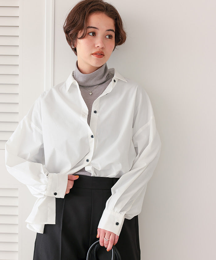 ティティベイト titivate 着心地抜群シアーハイネックトップス （レッド） レッド