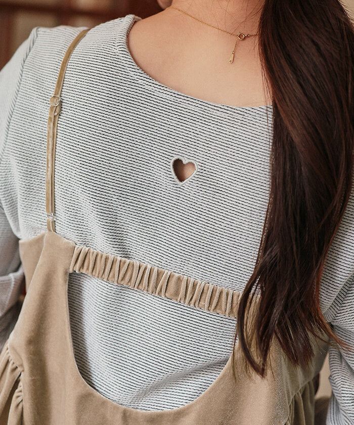 ティティベイト titivate ベロアペプラムビスチェ （ブラック） ブラック