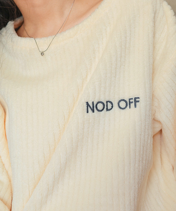 ティティベイト titivate ふわもこマシュマロタッチチュニックパジャマセットアップ （ライトブラウン） ライトブラウン