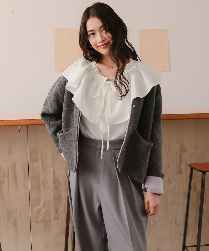 ティティベイト titivate ふんわりシルエットマルチウェイブラウス （ライトイエロー） ライトイエロー