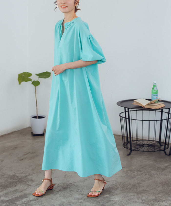 ティティベイト titivate カフタンシャツワンピース