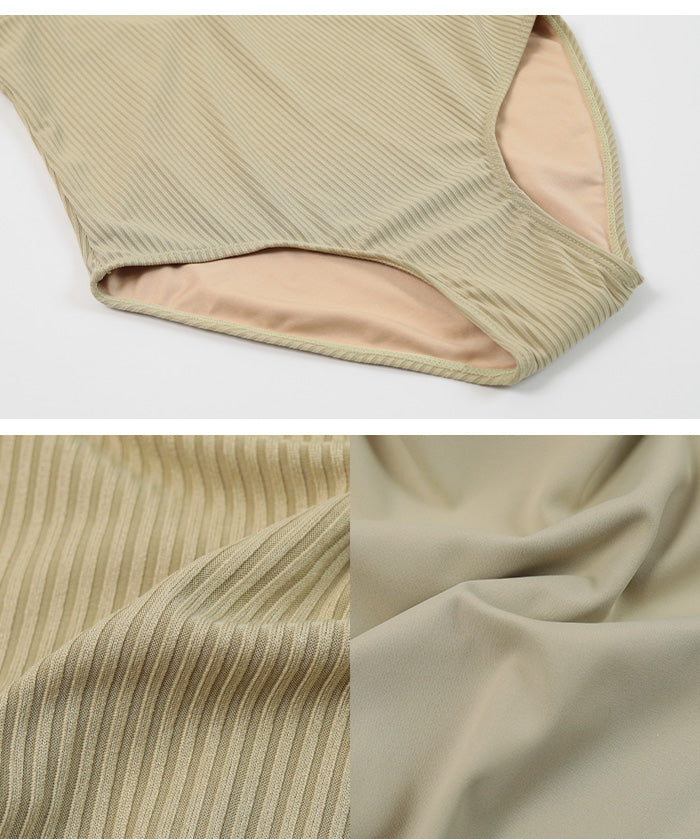 ティティベイト titivate バックオープンパフスリーブワンピース/水着【返品不可商品】